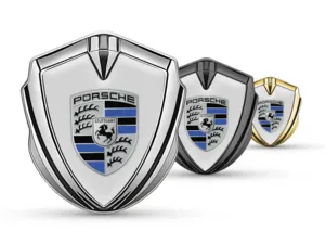 Porsche Emblema Metal Insignia Finita Edición Eximia Aspecto